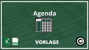 Agenda Vorlage Excel