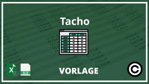 Excel Tacho Vorlage