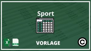 Excel Vorlage Sport