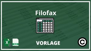 Filofax Excel Vorlage