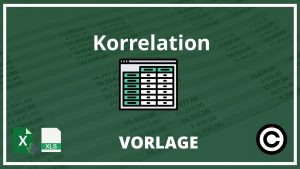 Korrelation Excel Vorlage