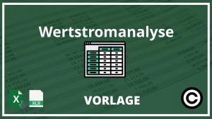 Wertstromanalyse Vorlage Excel